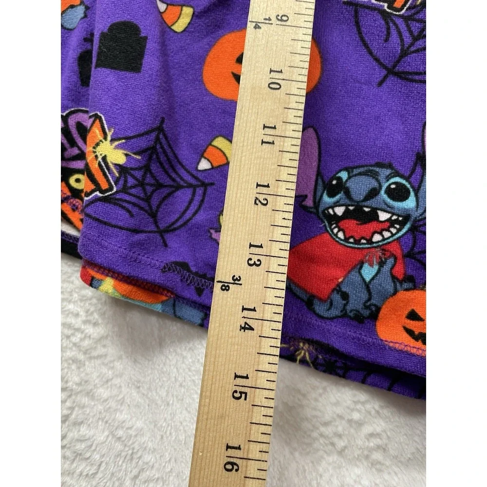 Disney Halloween PJ Top Women's 3X (22w-24w) Purple Lilo + Stitch Shirt Lounge - Picture 8 of 10